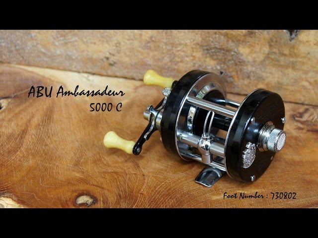 ABU Ambassadeur 5000 C Parts list パーツリスト 分解写真 - YouTube