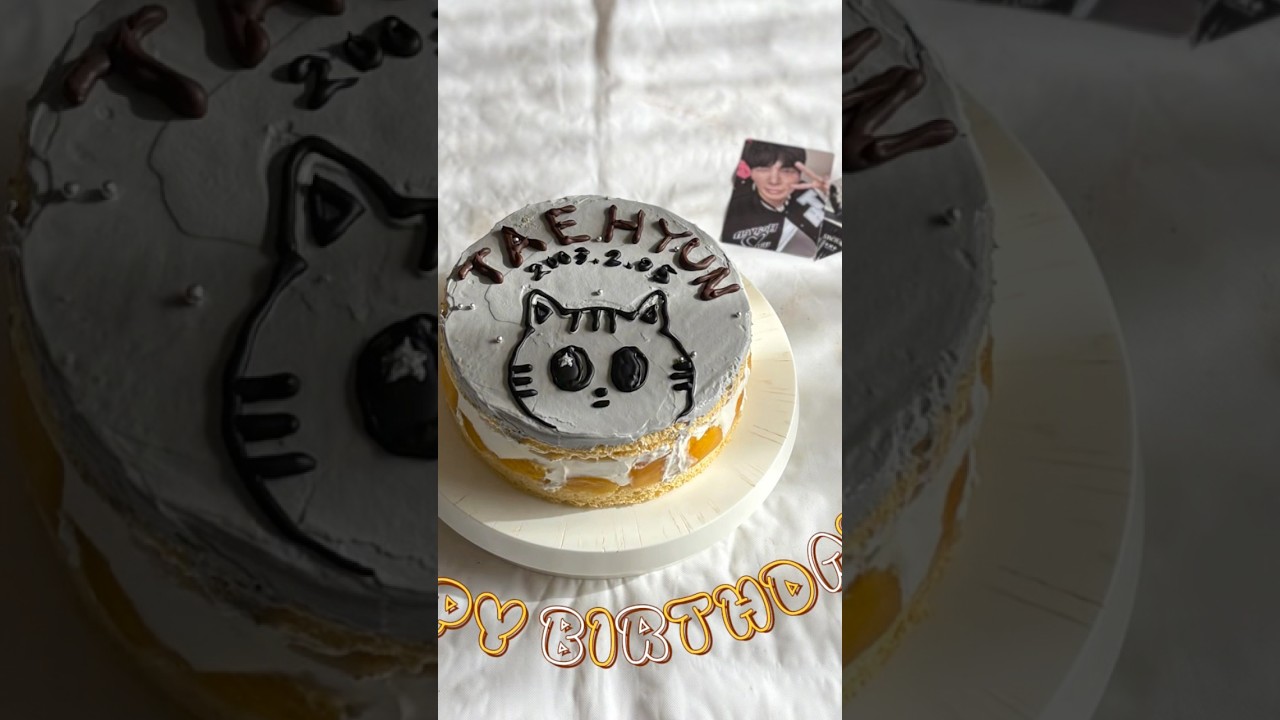 TOMORROW X TOGETHER〜ダゴニャンセンイルケーキ〜 - YouTube