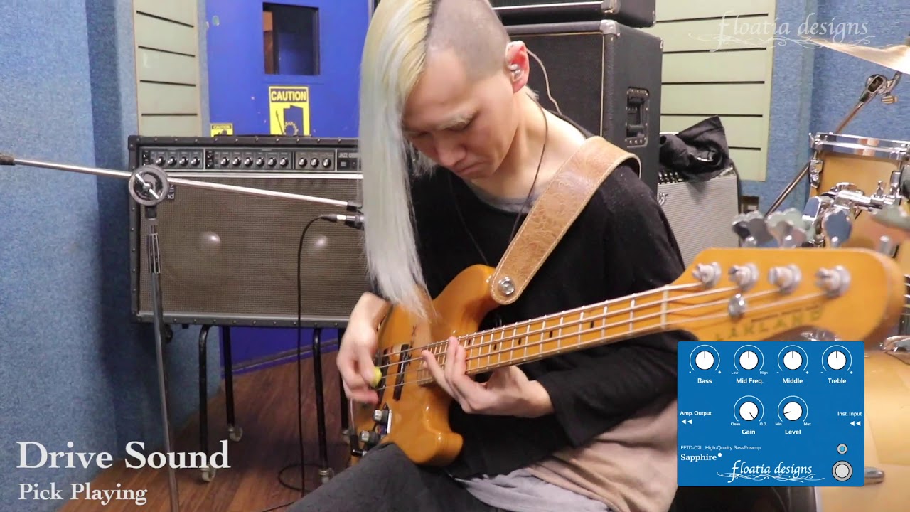 Floatia Designs: FETD-02L Sapphire Bass Preamp