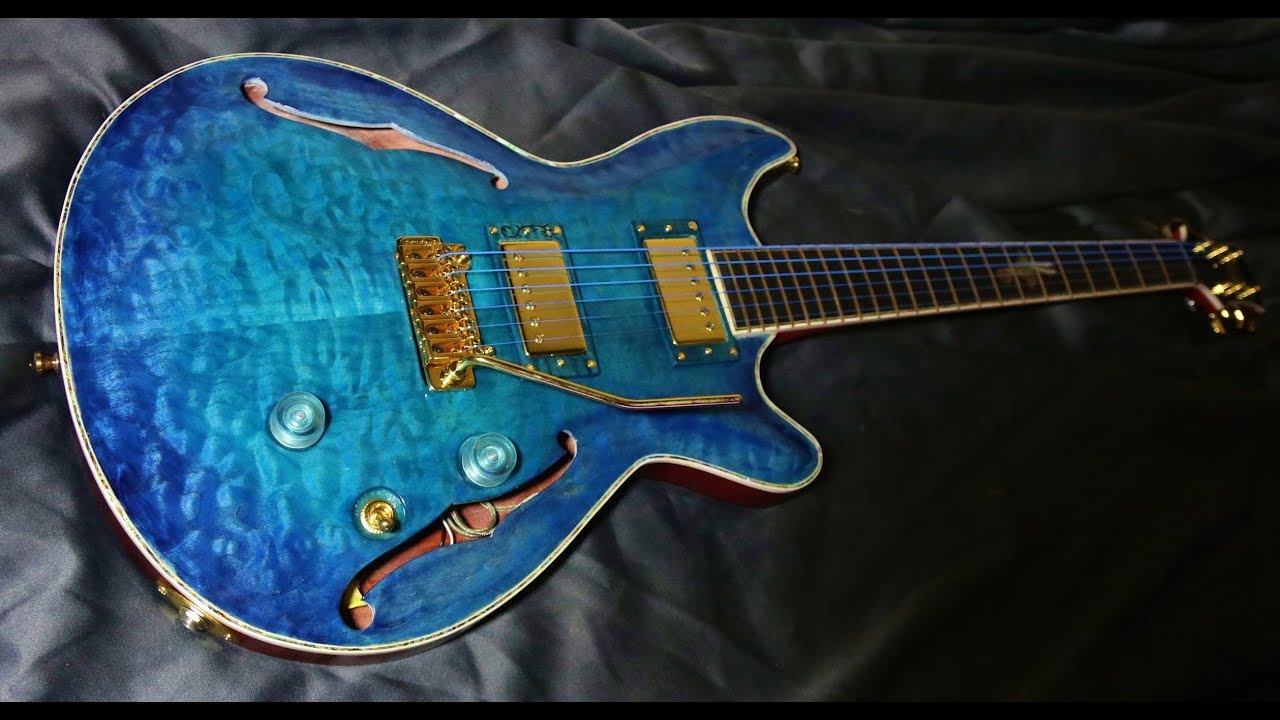 1からエレキギターを作ってみた【7本目】Semi-Hollow Guitar Making