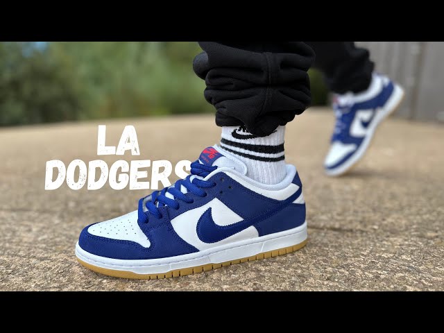 Insane HIDDEN Details! Nike SB Dunk Low LA DODGERS Review & On
