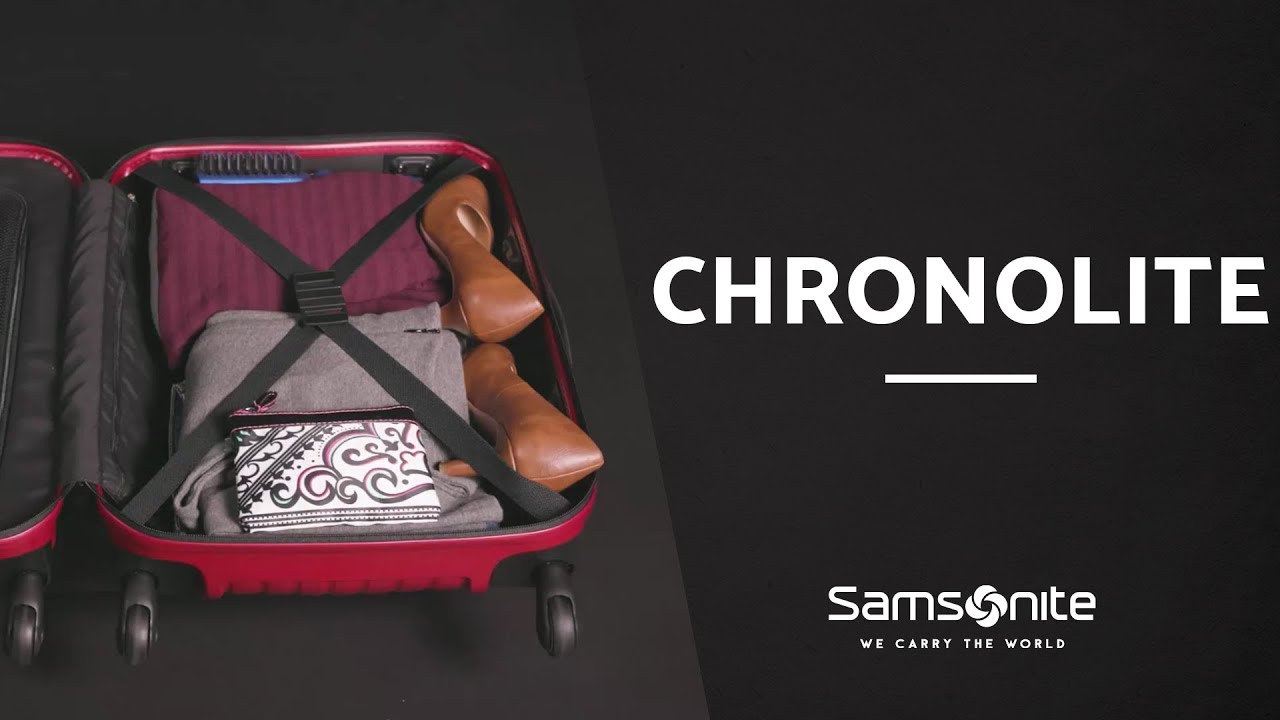Samsonite Chronolite Suitcase Designed With Revolutionary Curve