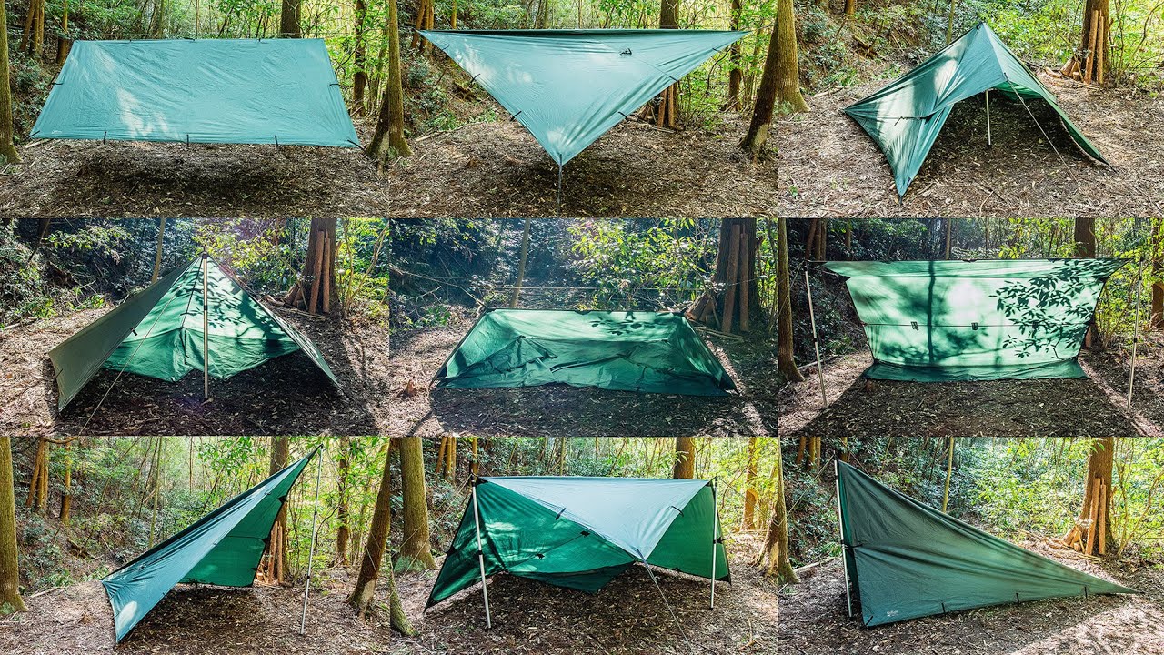 How to set up a DD Tarp - YouTube