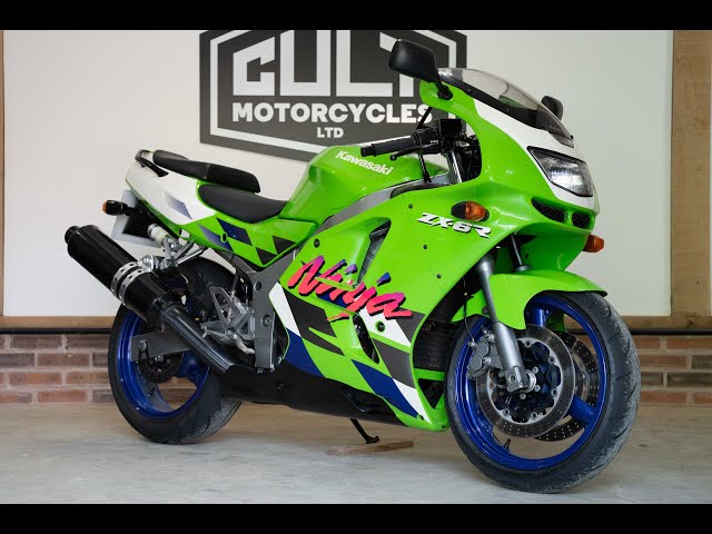 1997 Kawasaki ZX-6R f3 walk around, www.cultmotorcycles.co.uk