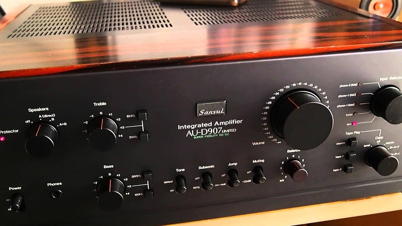 Restoration Sansui AU-D907Limited サンスイ レストア品