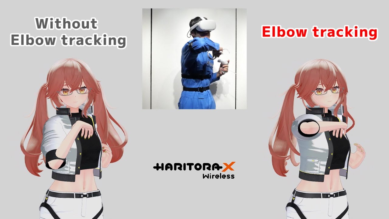 HaritoraX 2 - Fully wireless full-body tracking device | Shiftall