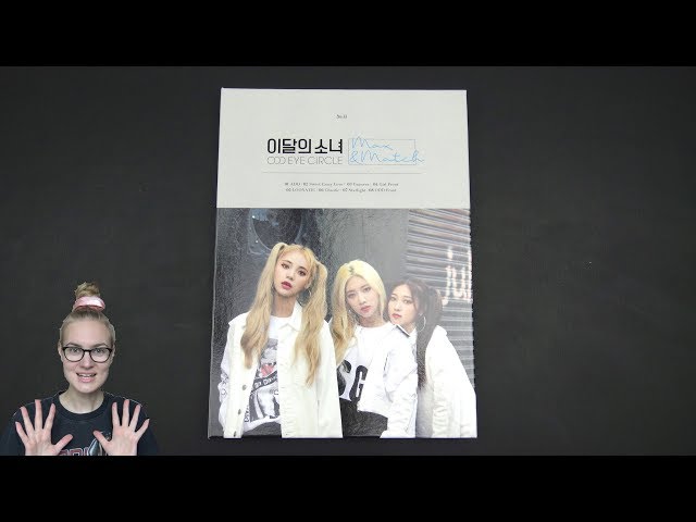 Unboxing Odd Eye Circle (LOONA) 1st Mini Album Repackage Max