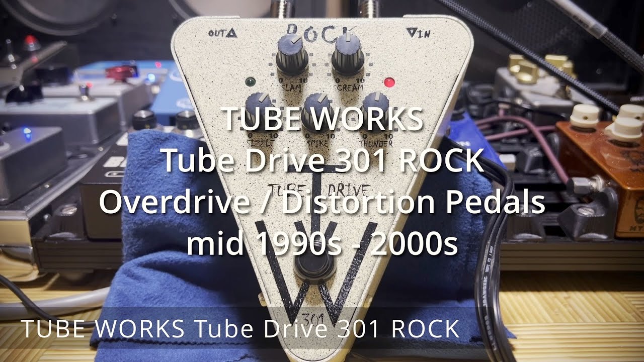 TUBE WORKS SHRED MEGA TUBE 真空管内蔵ディストーション TUBE WORKS