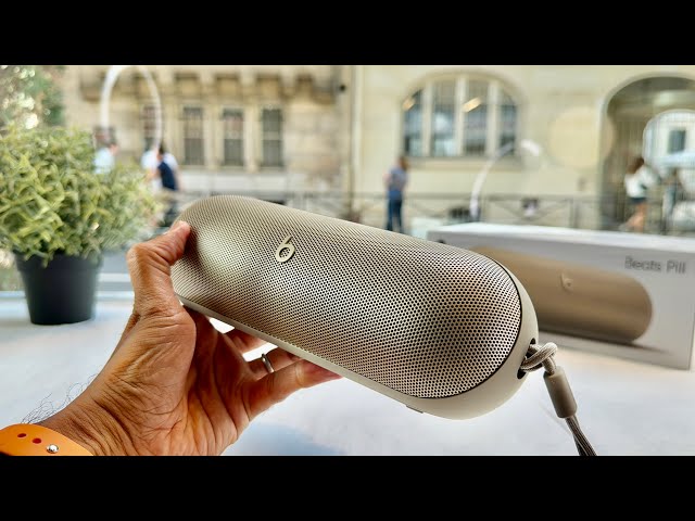 Unboxing Beats Pill • Champagne Gold • 2024 • Wireless Bluetooth