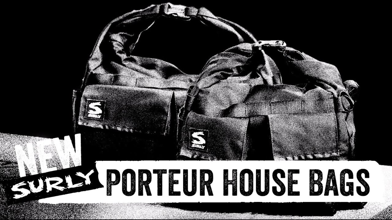 Surly Porteur House & Petite Porteur House Commuter Bike Bags