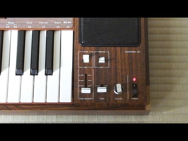 Casiotone-201(1980) Preset Sounds Demo(high quality) - YouTube