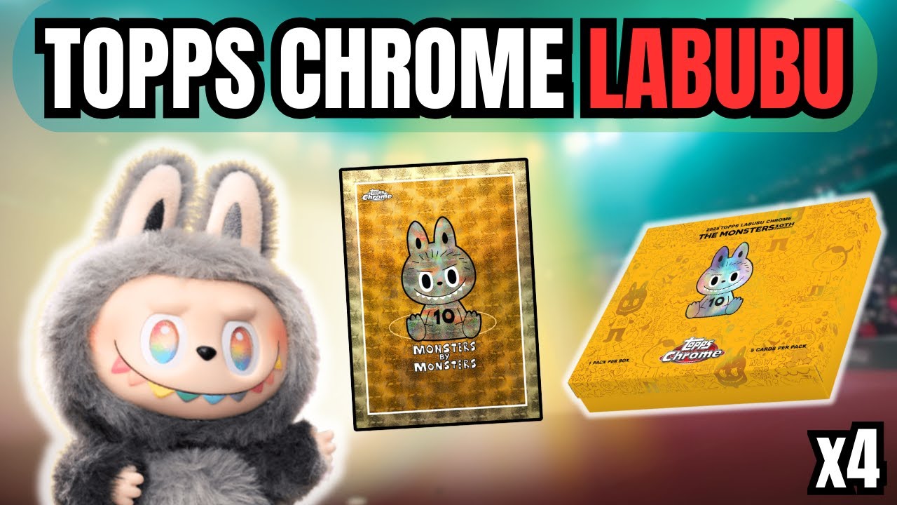 Topps Chrome 10周年記念ボックス 5BOX Topps Chrome 10周年記念