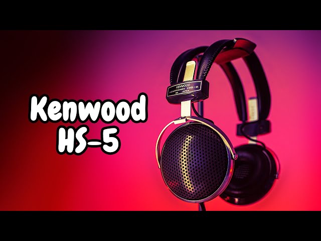 Kenwood HS-5 Vintage Headphone Review ~1975 - YouTube