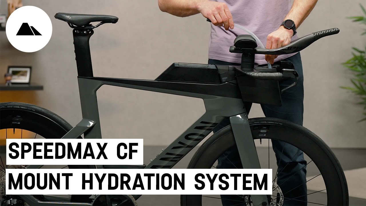 Canyon Speedmax CF | How to mount your rapid-access hydration