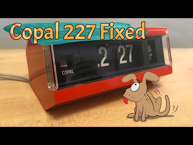 Copal 227 Repair - Hour and Minute Synchronization - YouTube