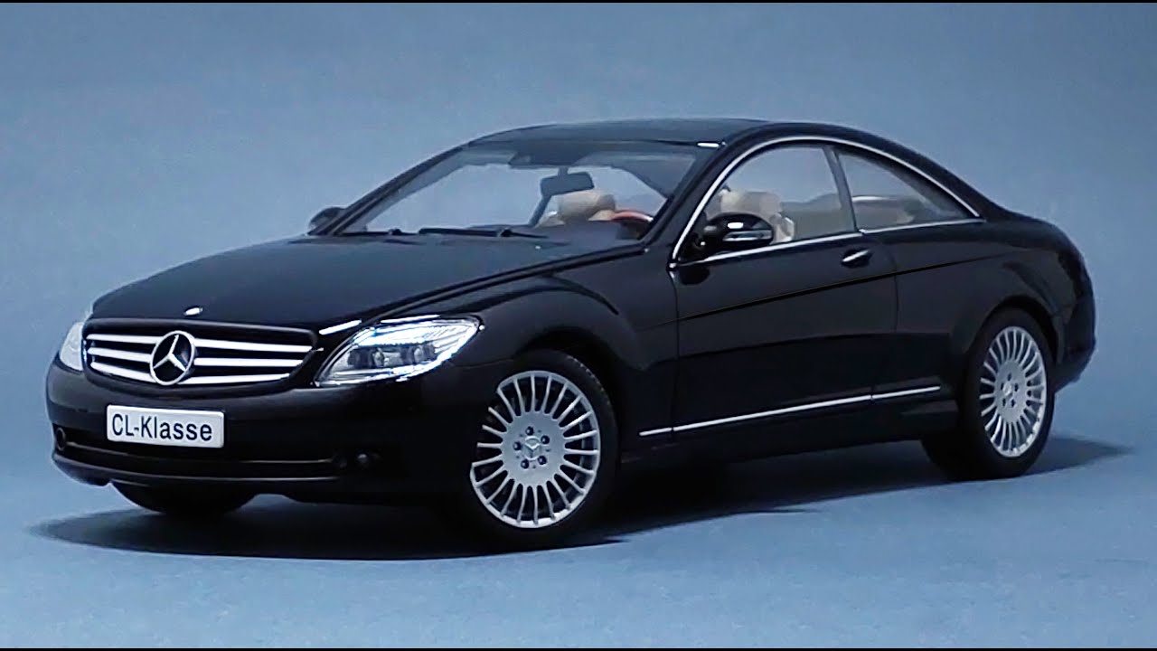 AUTOart 1:18 Mercedes - Benz CL Klasse (C216) - YouTube