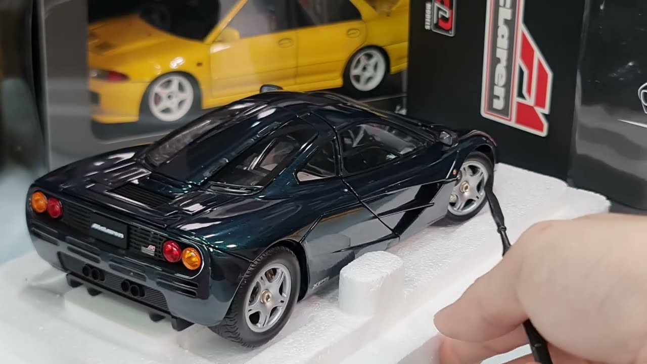 Ver2 Weekly Ep13 LCD 1:18 McLaren F1 XP5 Metallic Green with All