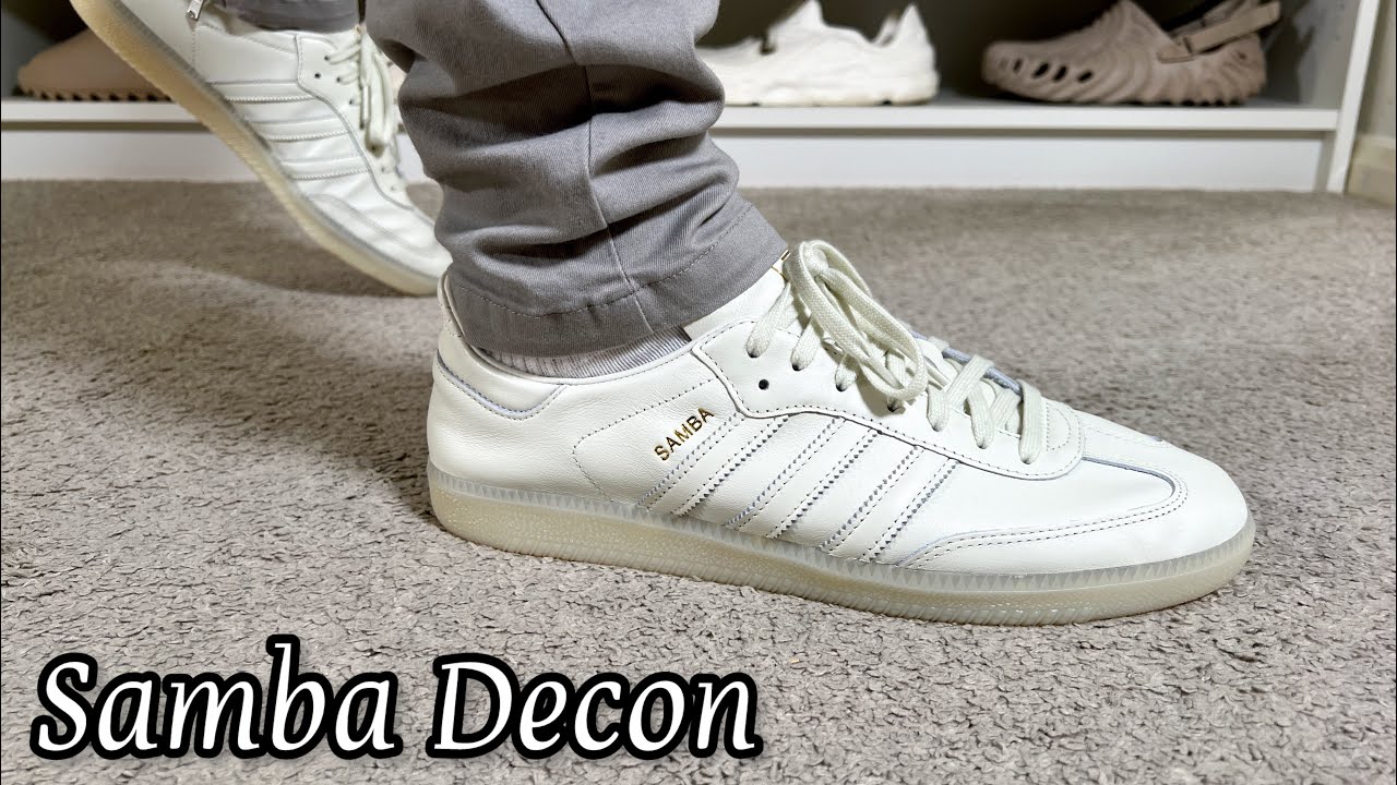 Adidas Samba Decon Review& On foot - YouTube