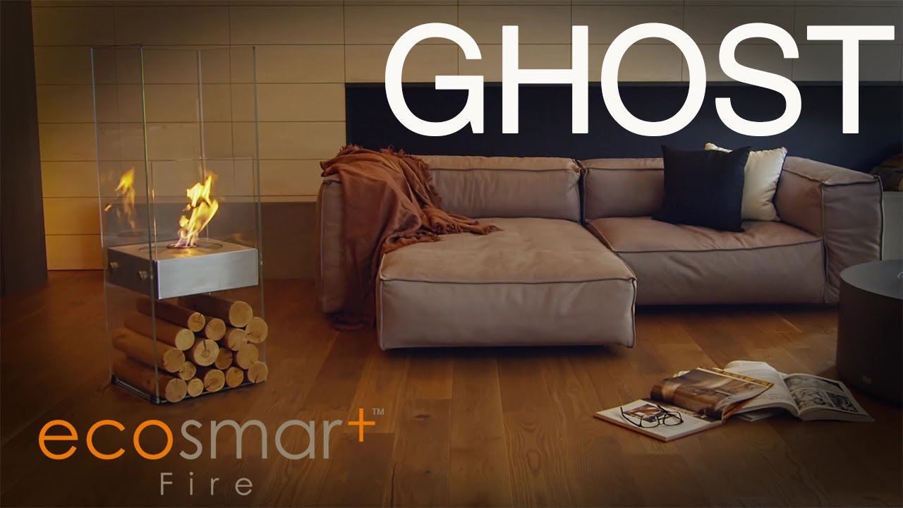 GHOST】癒しの炎で安らぎの空間を演出～工事不要の自立式バイオ