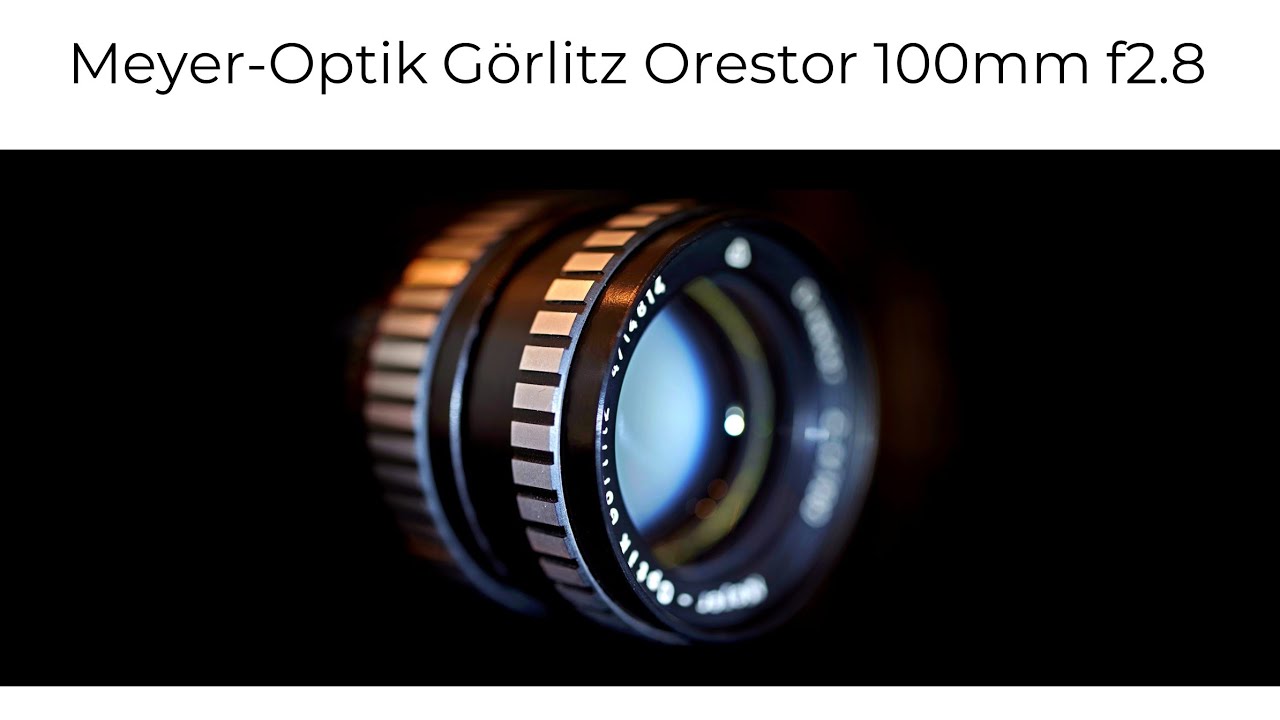 Meyer-Optik Görlitz Orestor 100mm f2.8. A cute little vintage