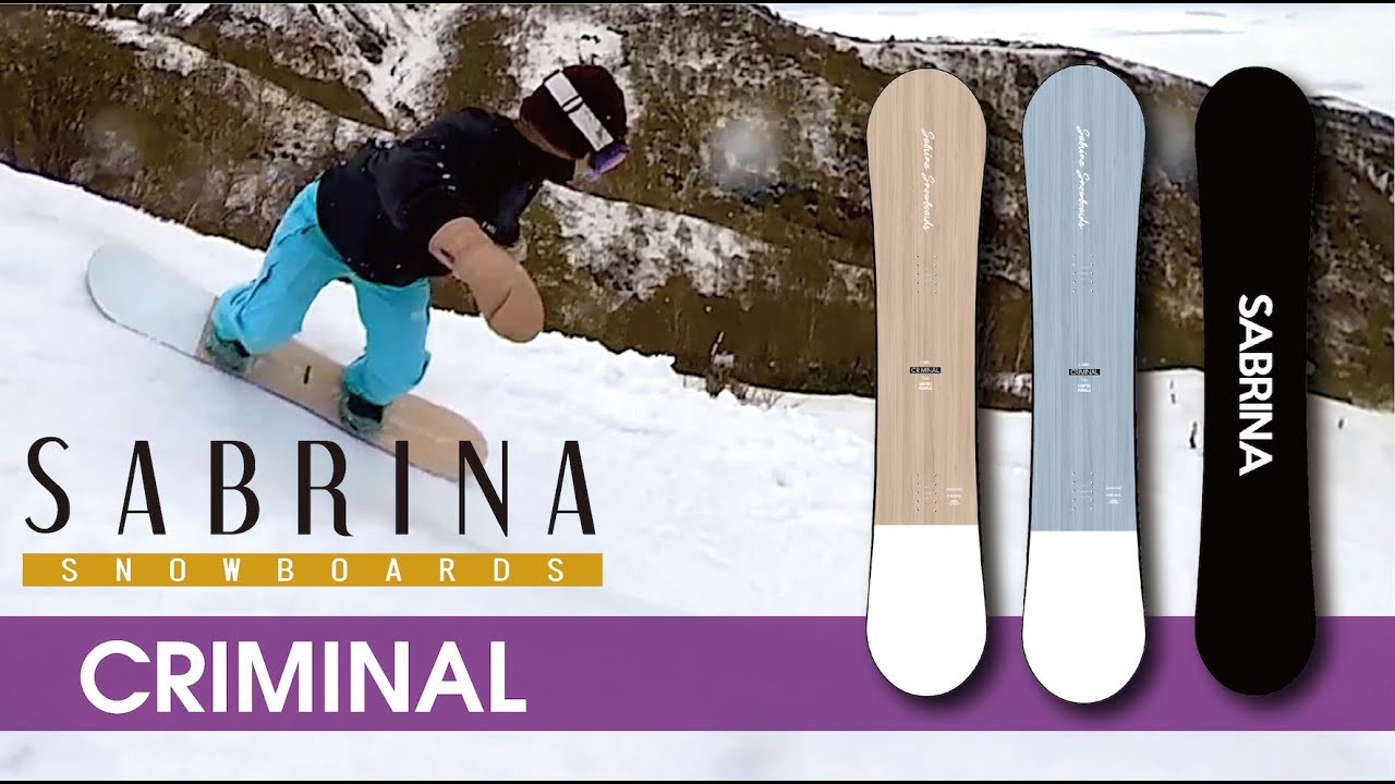 22-23 SABRINA SNOWBOARDS [CRIMINAL] CM - YouTube