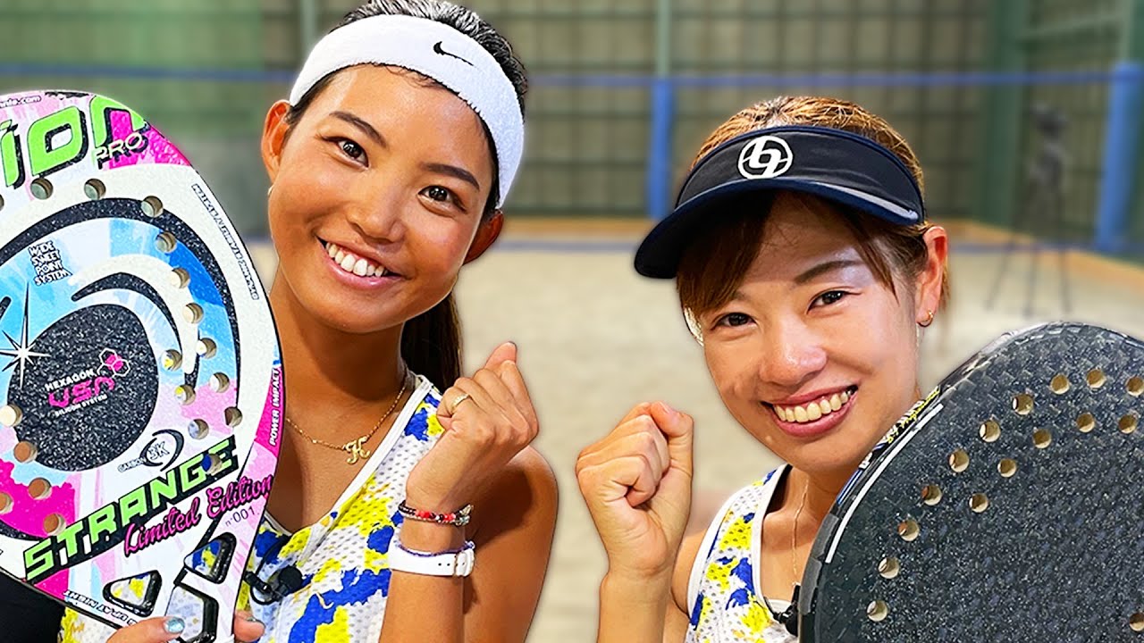 激戦！この笑顔消える…ビーチテニスのミックスダブルスがハードな件