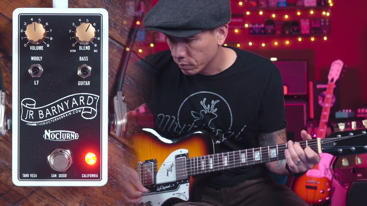 Nocturne JR Barnyard Pre-War Hot Preamp pedal - YouTube