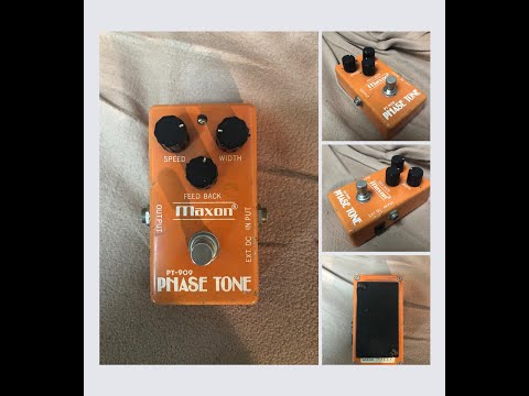 maxon FT-909 PHASE TONE のご紹介です - YouTube