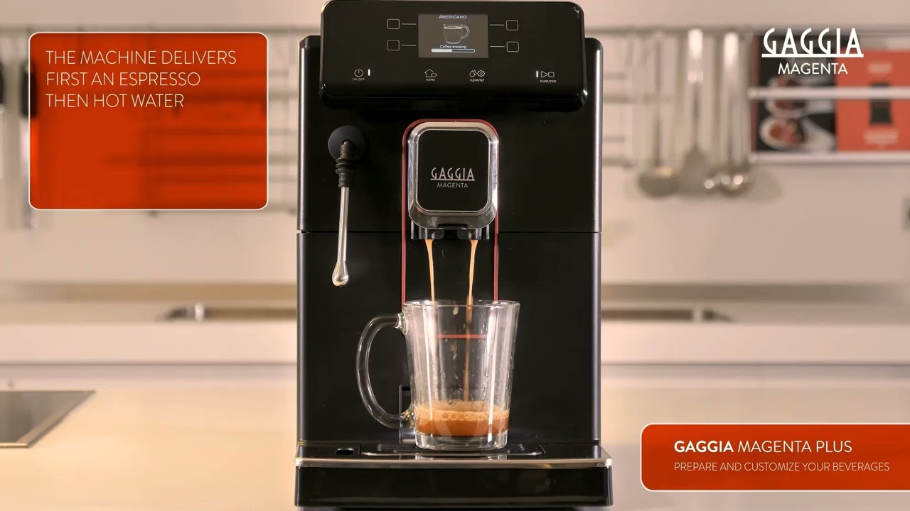 GAGGIA ガジア 全自動コーヒーマシン MAGENTA PLUS マジェンタ プラス
