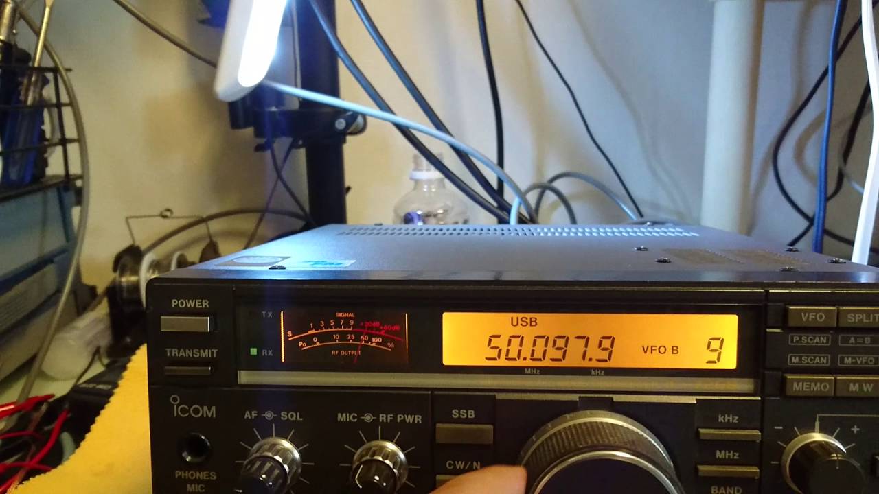 IC-726 receiver repair [2016/08/03] - YouTube