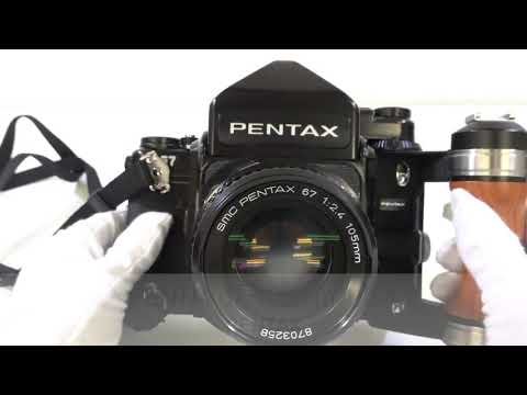 PENTAX67TTL Operation check - YouTube