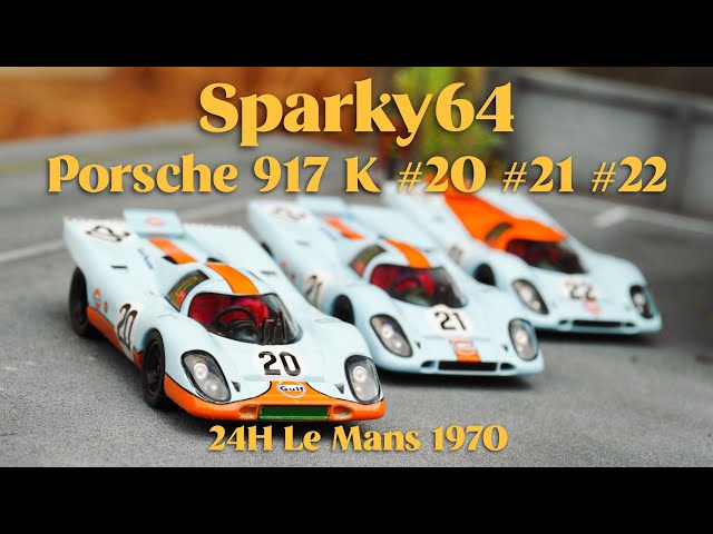 Sparky64 — Porsche 917 K #20 #21 #22 24H Le Mans 1970 | REVIEW