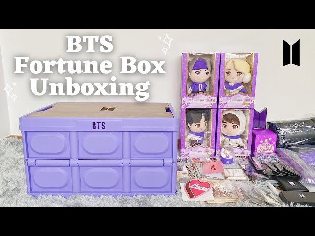 BTS FORTUNE BOX: Purple Edition (ver. B) Unboxing | Box worth