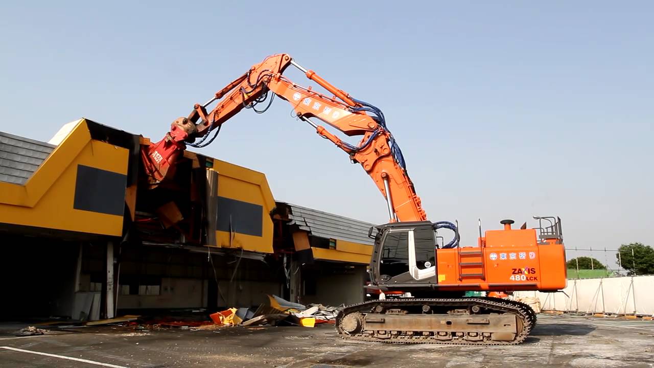 ZX480LCK-3,FE1000-Z [東京斫り] - YouTube