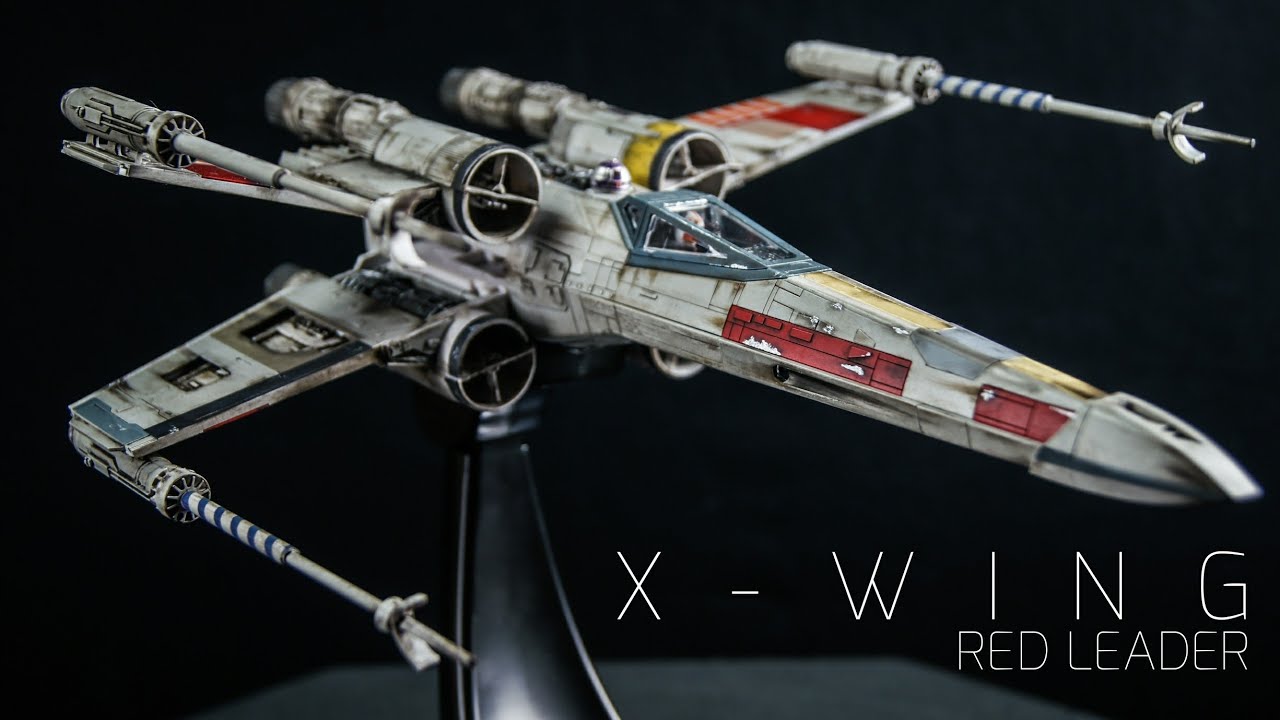 Bandai Star Wars 1/48 X-Wing Moving Edition Model Kit 4K Review