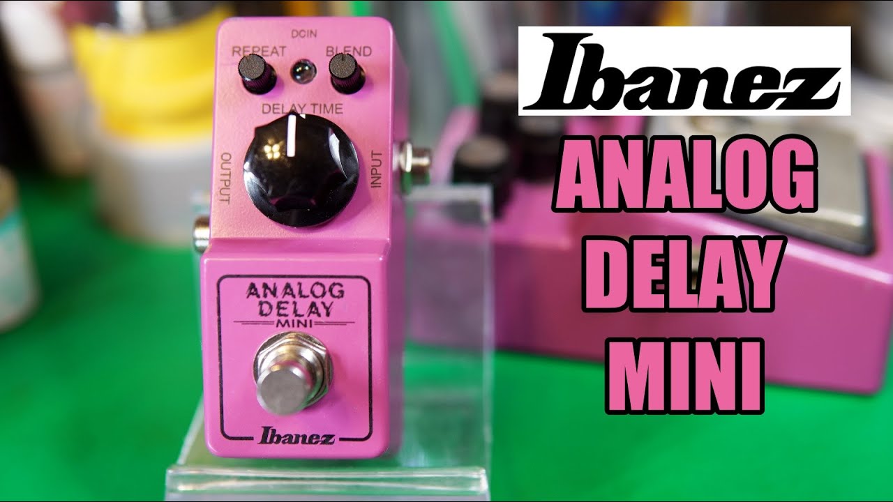 IBANEZ ANALOG DELAY MINI.only produces noise. what is the sound