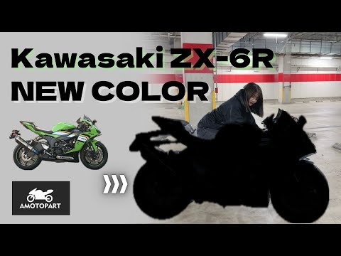 AMOTOPART] ZX-6R gets a complete makeover and is amazing