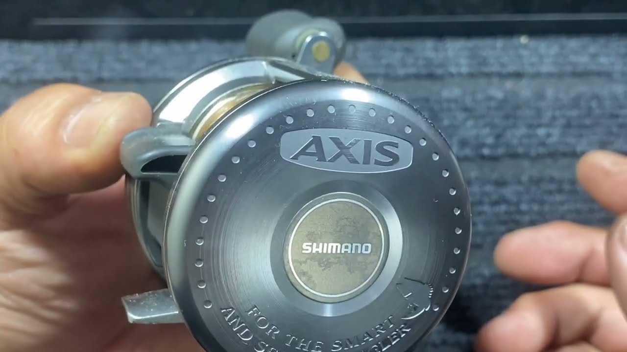 シマノ アクシス 101 ベイトリール - YouTube