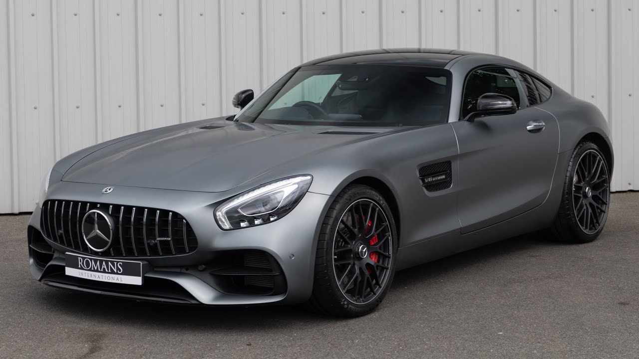 2019 Mercedes AMG GT S - Designo Selenite Grey Magno - Walkaround