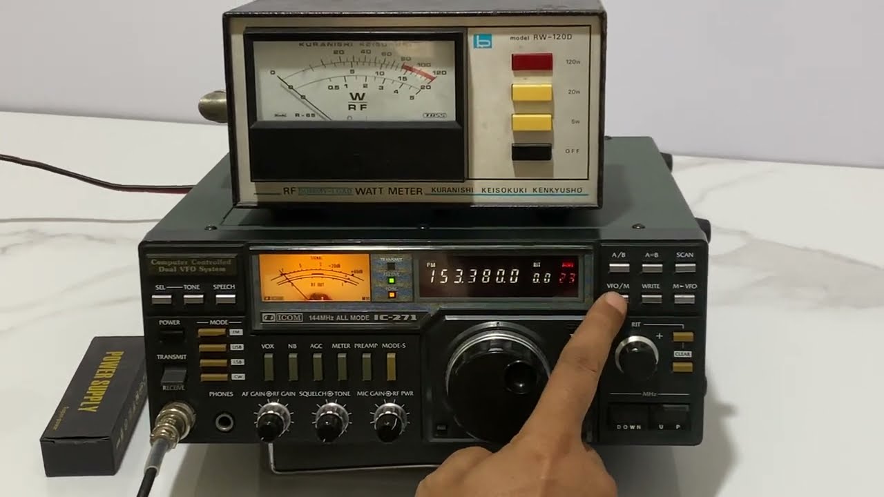 The Heritage ～遺産～ 1983 ICOM IC-271 #アマチュア無線 #cw #144mhz