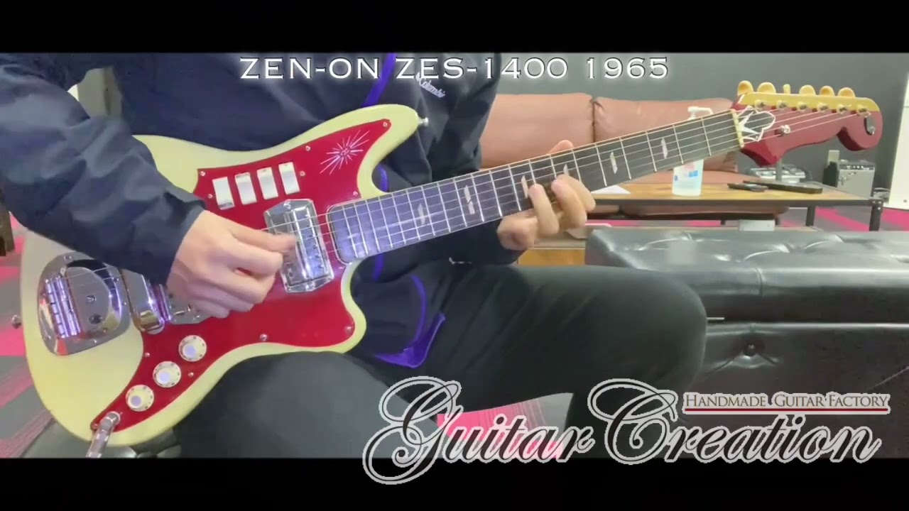 ZEN-ON ZES-1400 1965年代製【Art Déco STYLE】RED TWOTONE COLOR 2.82