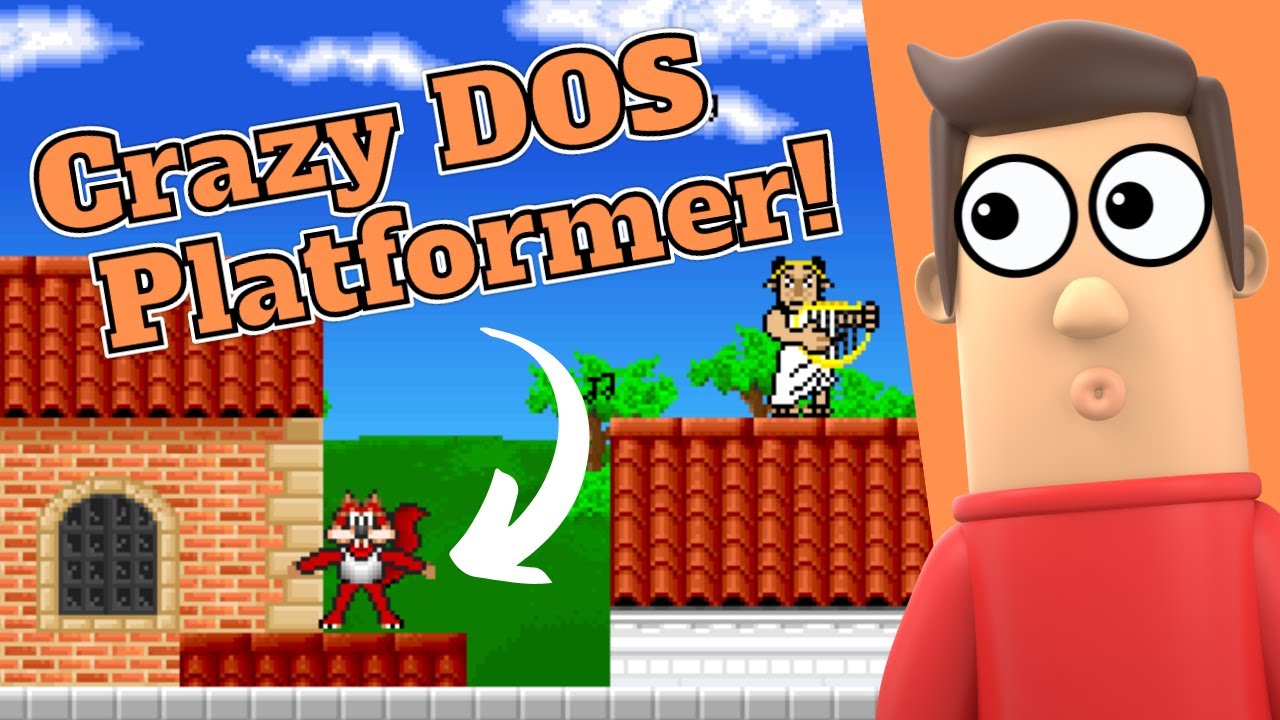 Skunny Save Our Pizzas Is A Really Nutty DOS Platformer! - YouTube