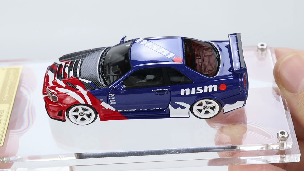Ignition Model 1/64 Nismo R34 GT-R R-tune Launch Ver. TAS (IG2573