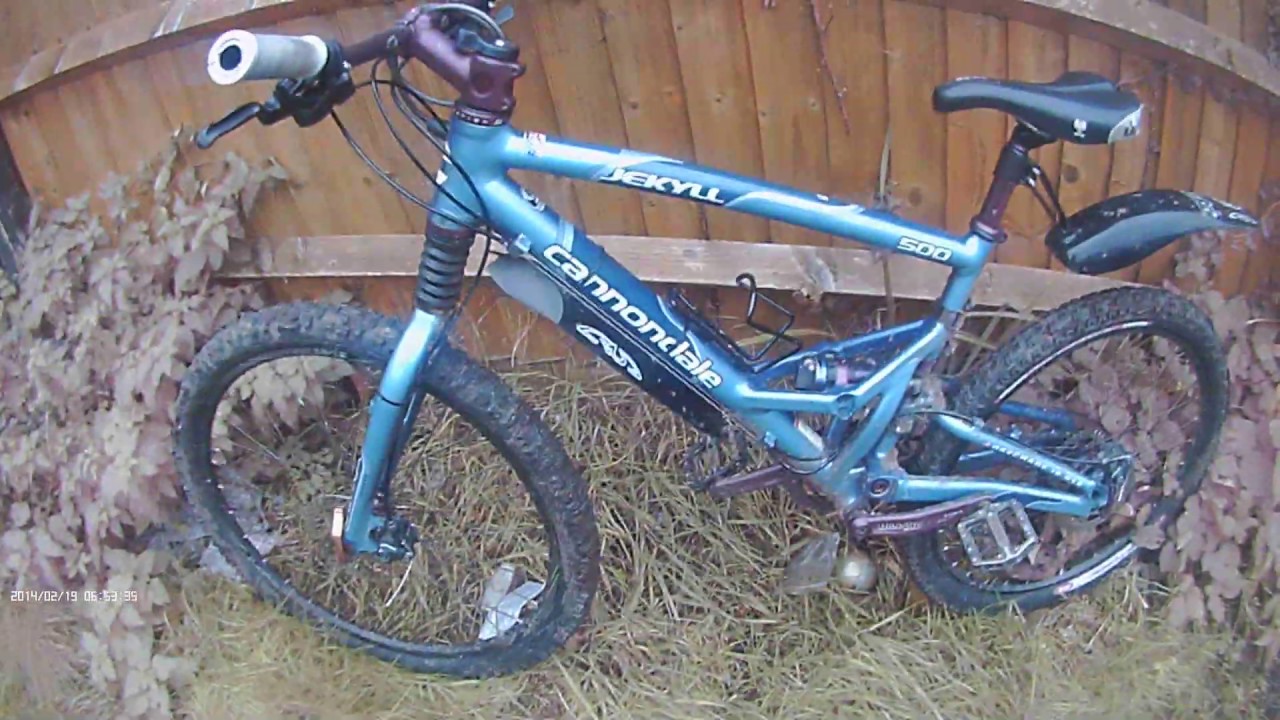 Cannondale Jekyll 500 Mountain Bike Medium - YouTube