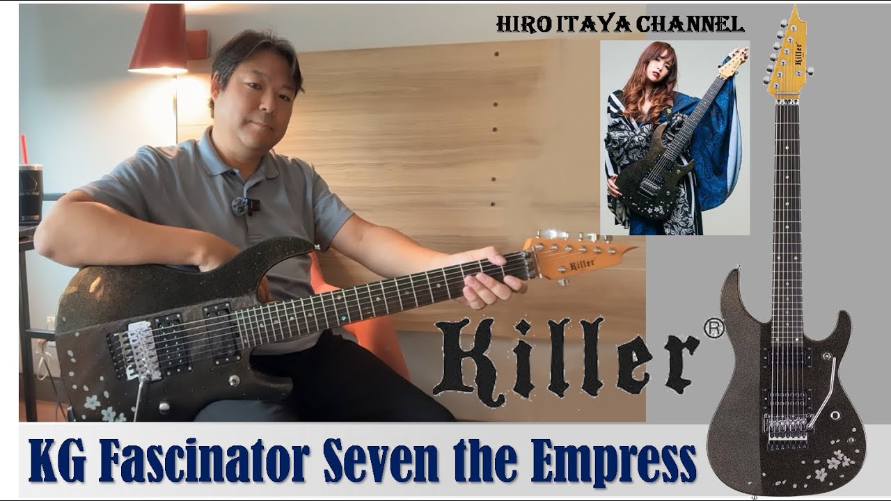 Product Review] Killer Guitar is back! KG Fascinator Seven the