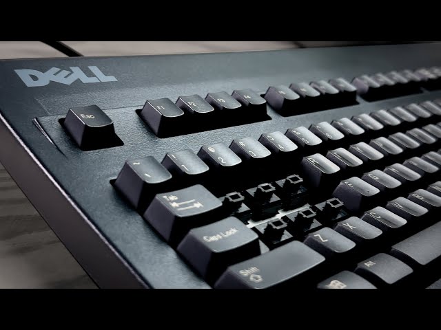 Dell AT101W Keyboard Sound Test with Alps SKCM Black | Board in