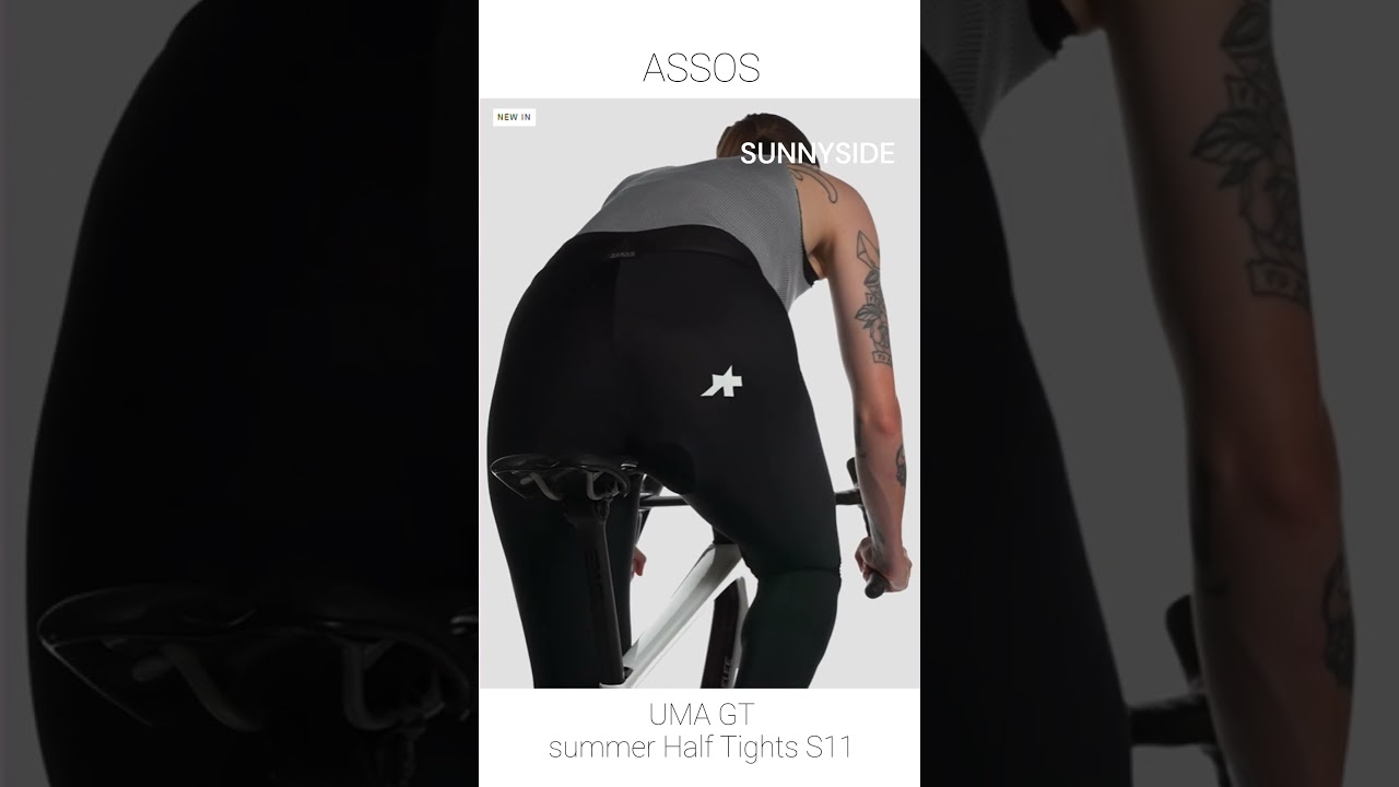 ASSOS/アソス UMA GT summer Half Tights S11 _Black Series