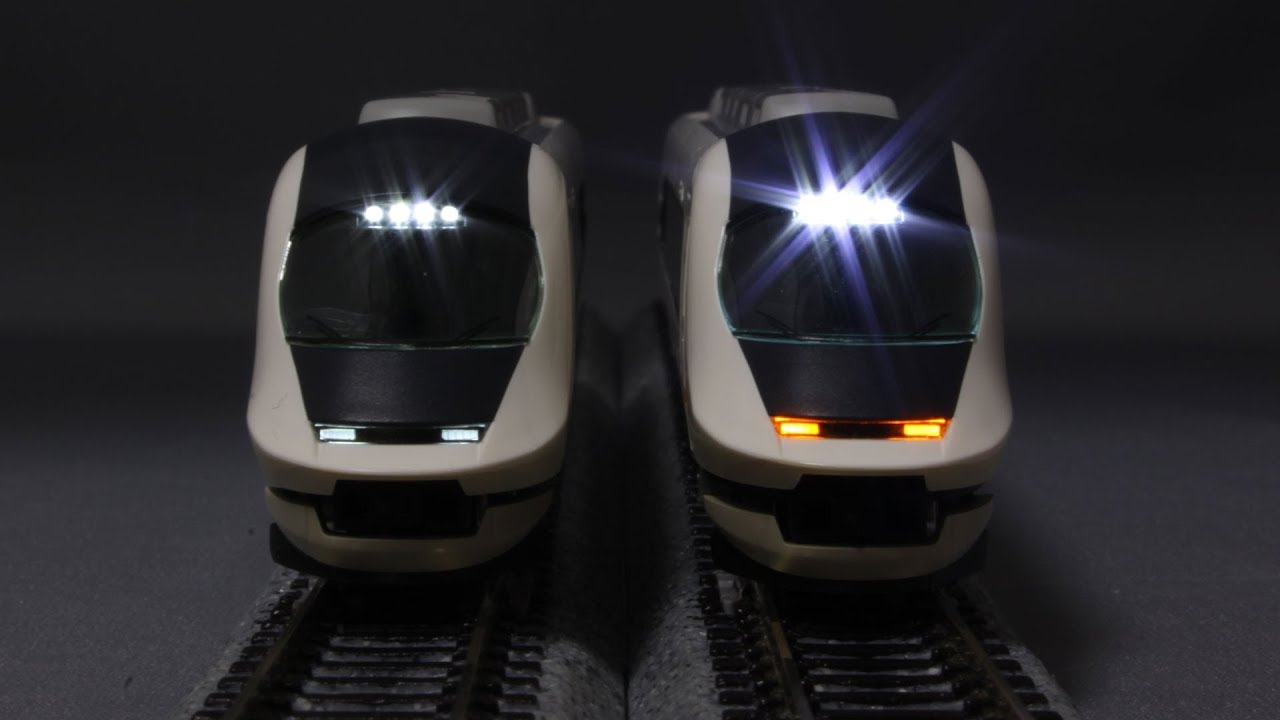 Nゲージ】 GM 近鉄21020系「アーバンライナーnext」のライトを光り分け