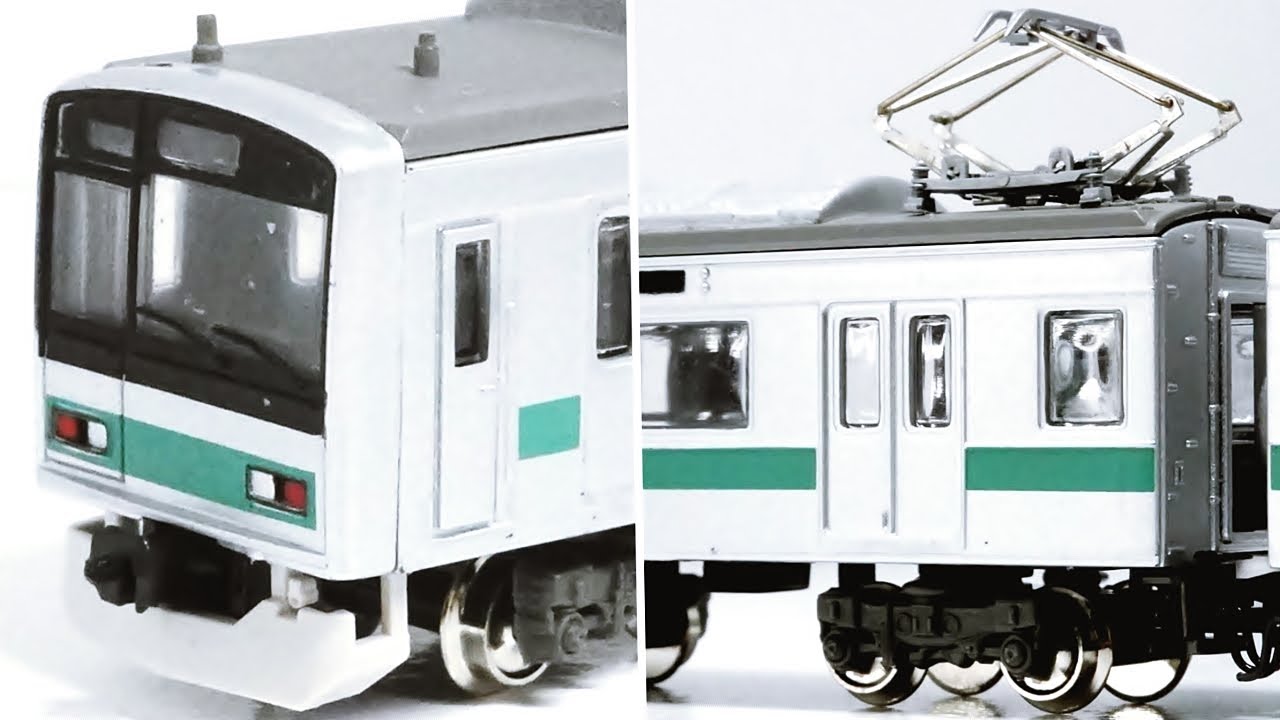 開封#100】Tomixスカート移設！209系1000番台常磐緩行線仕様！KATO製