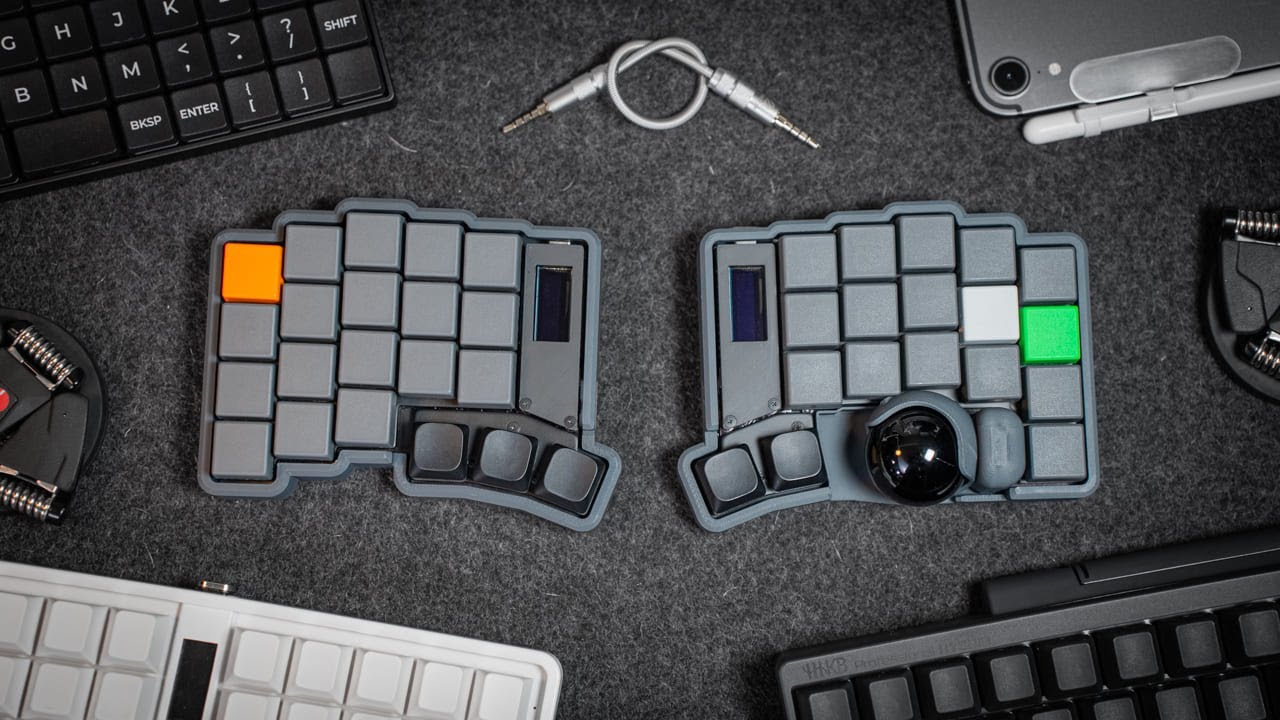 The Ultimate Keyboard Quest Ends Here (Keyball) - YouTube